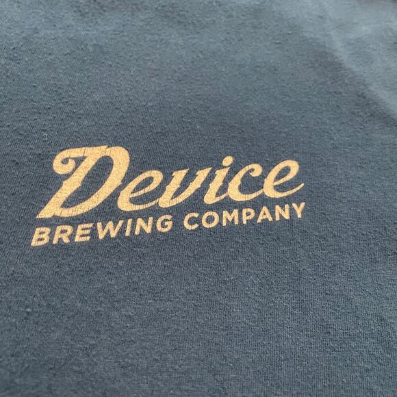 Device Brewing Company Curious Haze Beer Shrit Mens Large Sacramento California - Picture 4 of 9